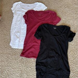 Bundle of 3 Maternity Short Sleeve Tops